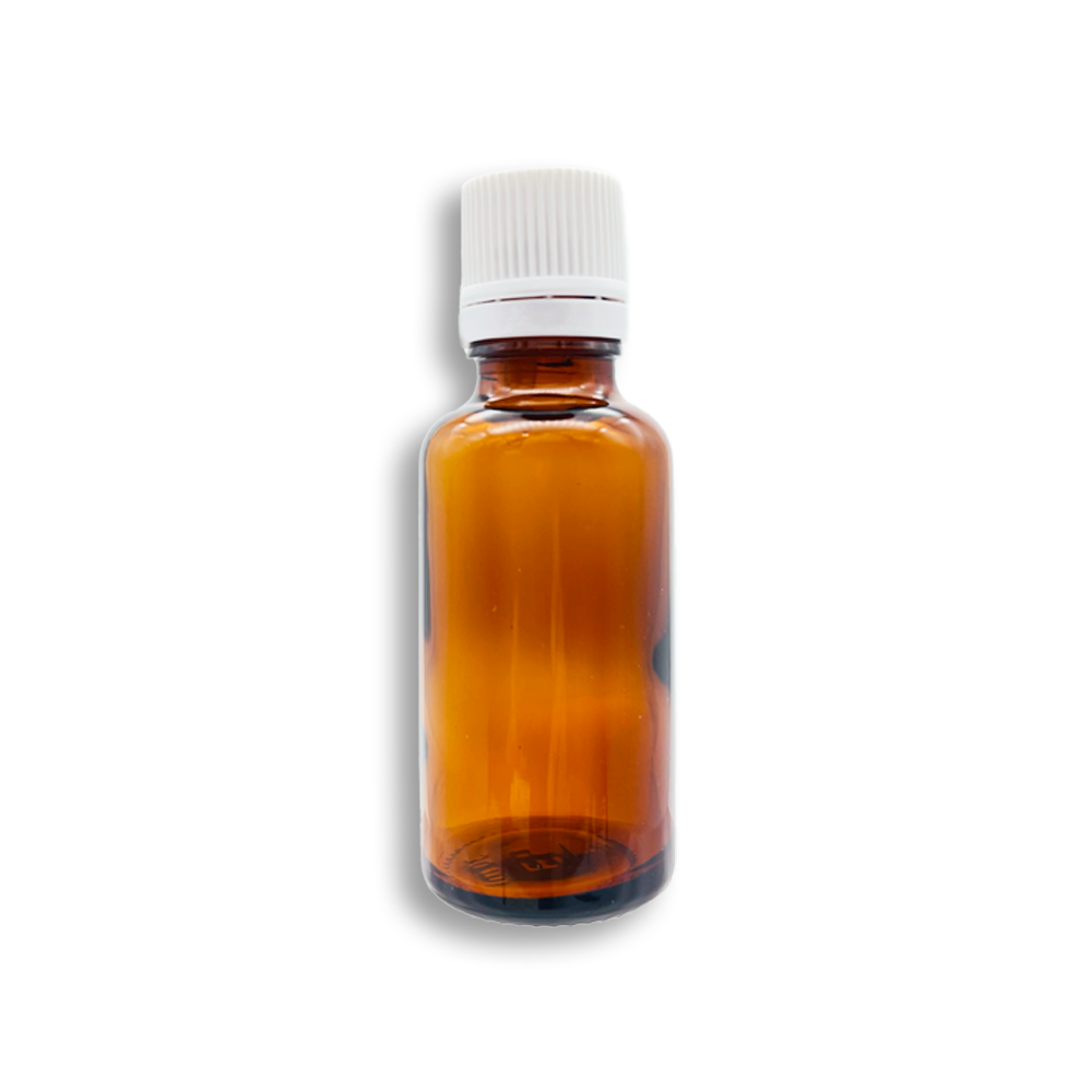 Flacon verre ambré 30ml