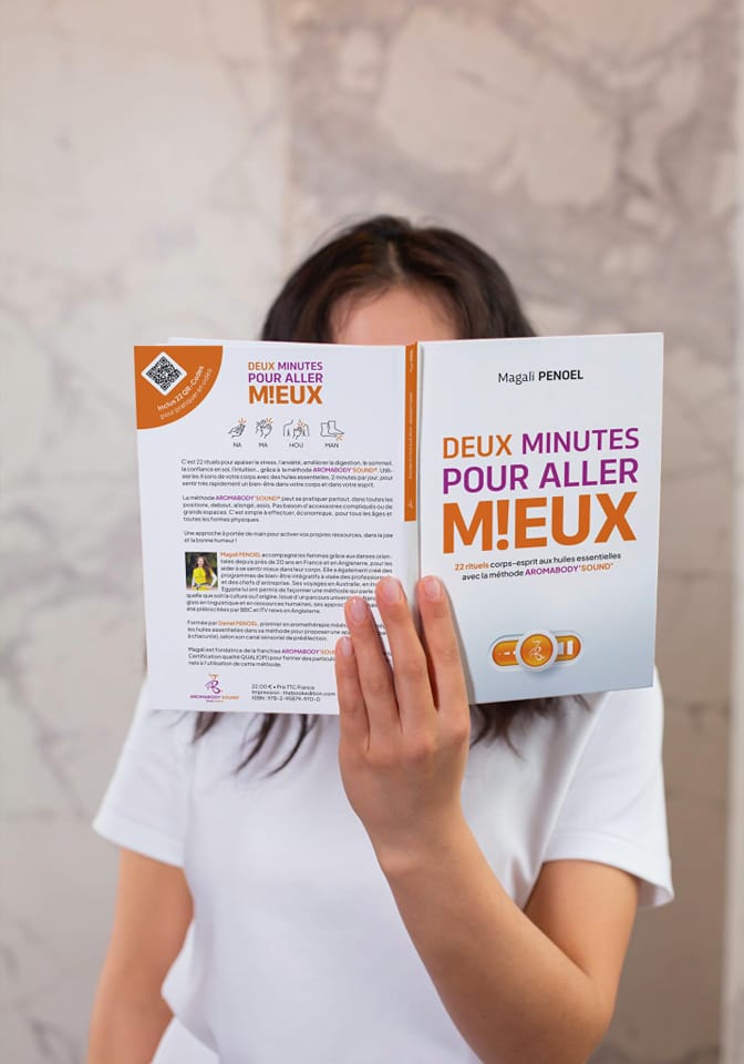 Livre : DEUX minutes pour aller M!EUX !  Avec AROMABODY&