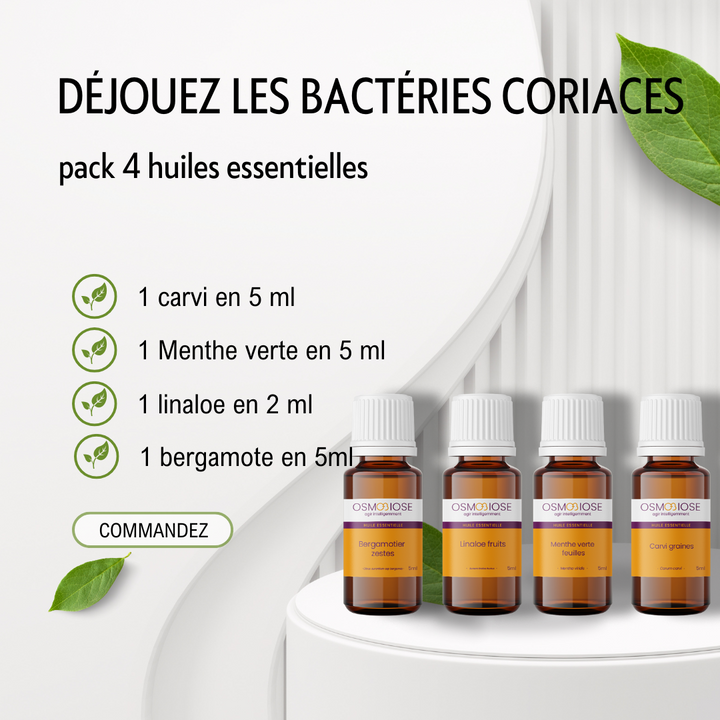 Déjouer les bactéries coriaces - 4 huiles essentielles