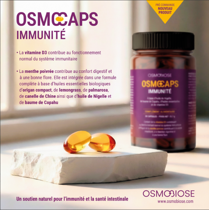 OSMOCAPS -  capsules immunité - Liste VIP ouverte