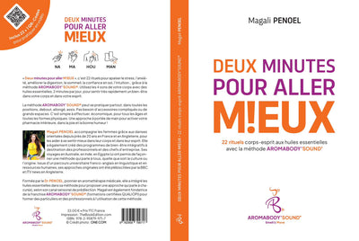 Livre : DEUX minutes pour aller M!EUX !  Avec AROMABODY'SOUND® - Magali PENOEL