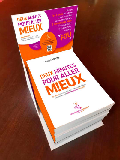 Livre : DEUX minutes pour aller M!EUX !  Avec AROMABODY'SOUND® - Magali PENOEL