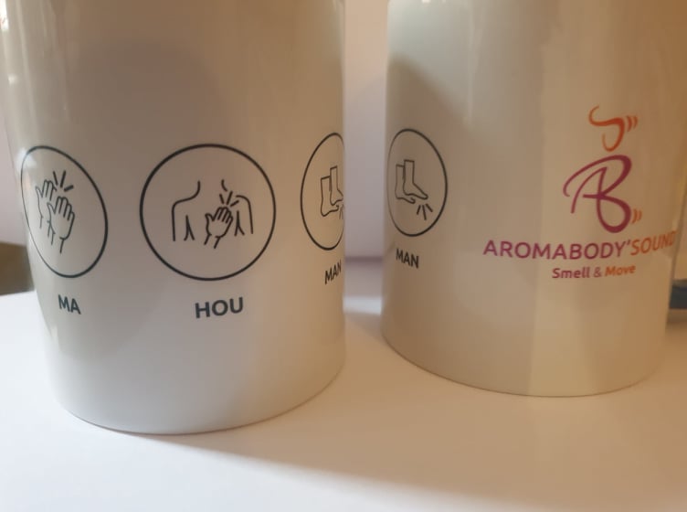 MUG BLANC AROMABODY&