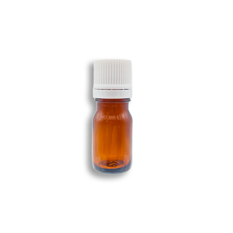 Flacon verre ambré 5 ml